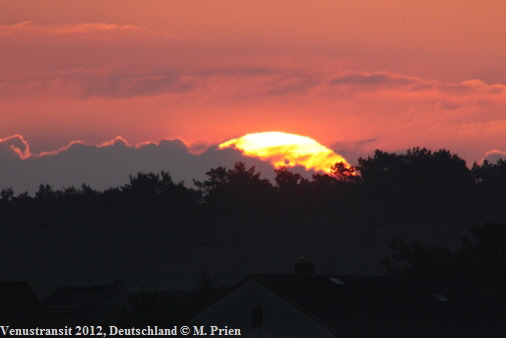 Venustransit 2012, Deutschland  M. Prien