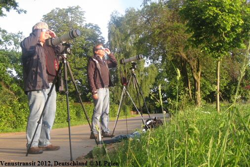 Venustransit 2012, Deutschland  M. Prien